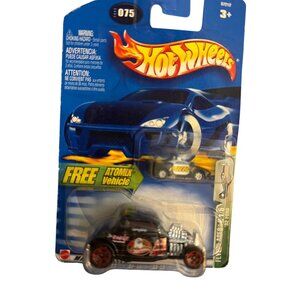 Hot Wheels Flying Aces 32 Ford Die-Cast Car & Bonus Atomic Police Vehicle - 075